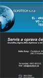 Mobile Screenshot of elvotech.sk